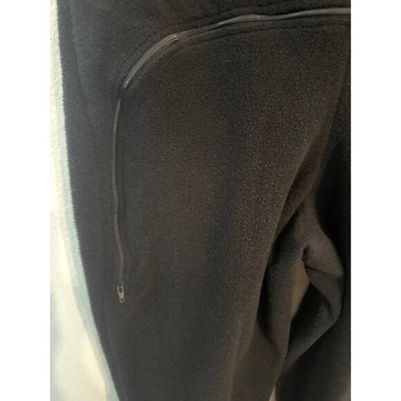 Vintage Powertec Women's Size XL Black Fleece Lined Power Bibs One Piece Snow - Picture 8 of 9